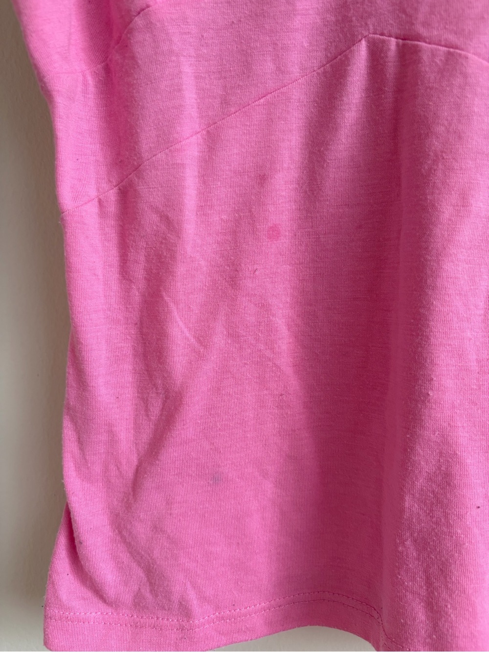 Wet Seal Pink Lace Off-Shoulder Floral Appliqué Top - Picture 5 of 7